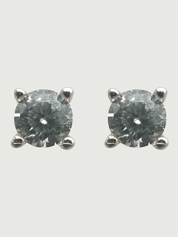 Tia Stud Earrings in 925 Sterling Silver