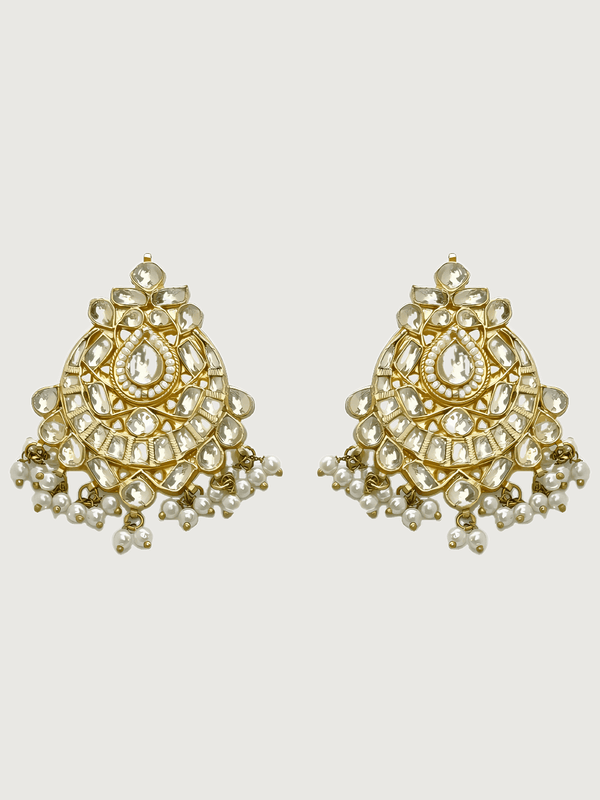 Diya Pearl Stud Earrings