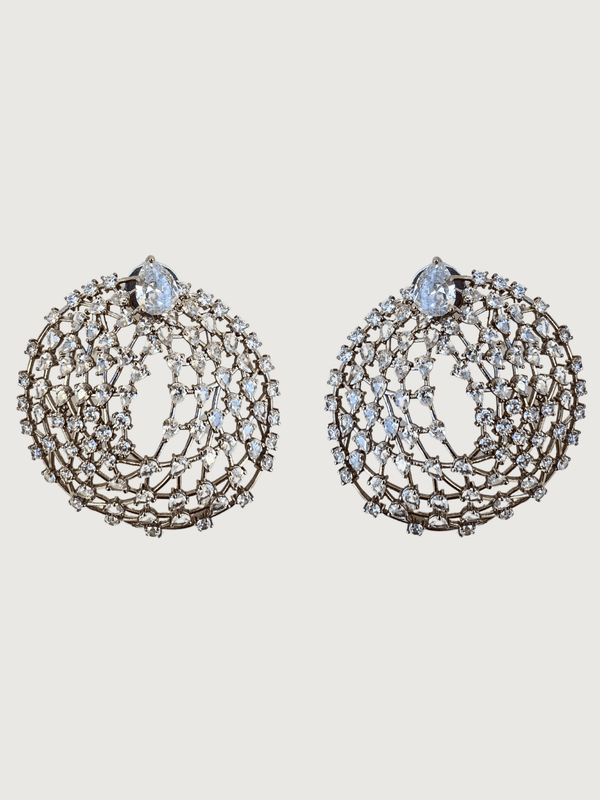 Viviana Statement Earrings in Sterling Silver