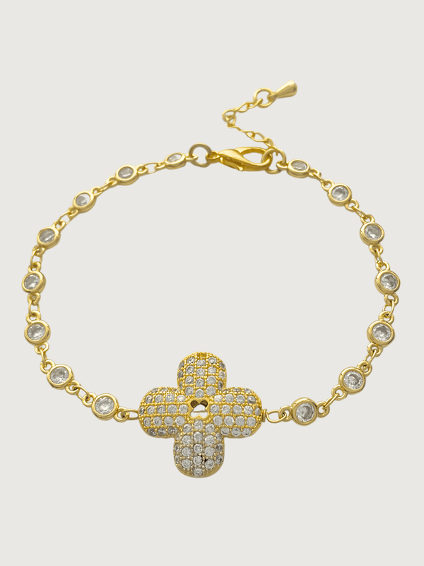 Clover Bracelet 18K Gold Plated