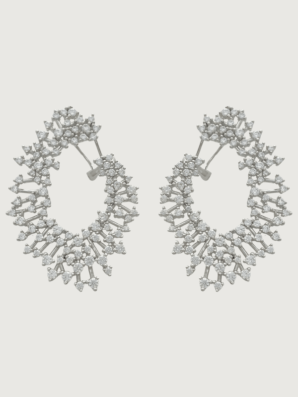 Zahra Earrings in Sterling Silver