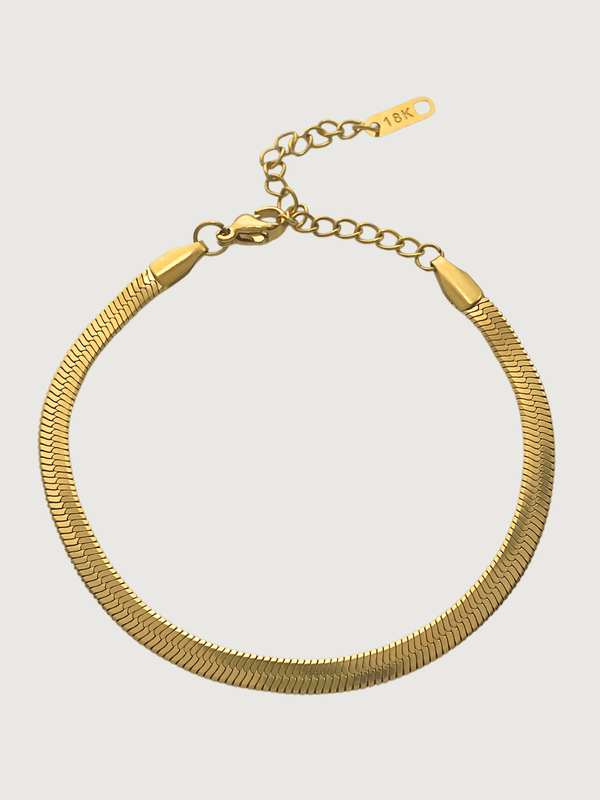 Raia Waterproof Bracelet in 18K Gold Plated Metal