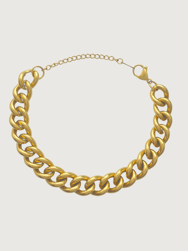 Anchor Bracelet in 18K gold Plated Metal