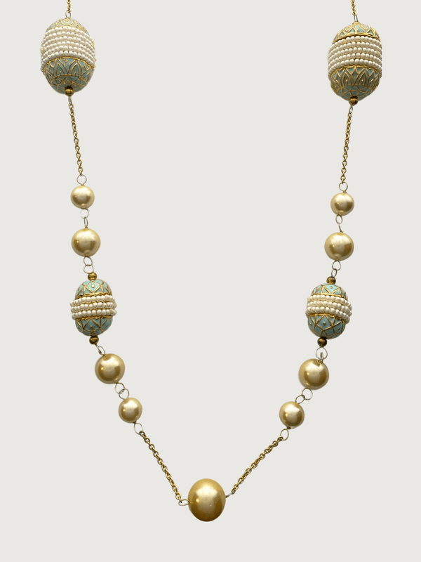 Noorhan Necklace in 18K Gold Plated 925 Sterling Silver