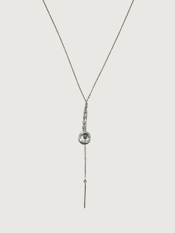 Laura Lariat Necklace in 925 Sterling Silver (small)