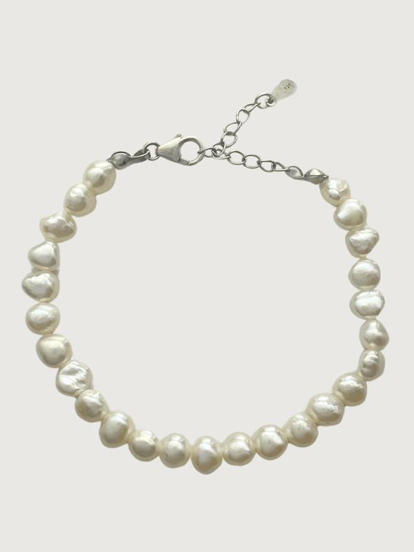 Ariel Keshi Pearl Bracelet in 925 Sterling Silver