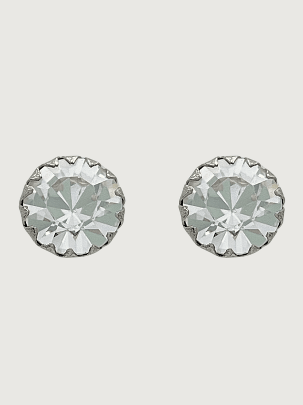 Ava Stud Earrings in Sterling Silver