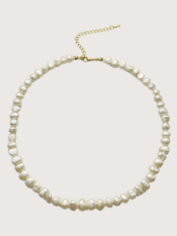 Ariel Necklace in Keshi Pearls